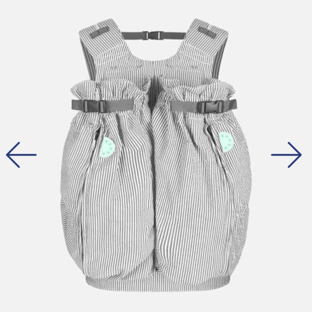 BNWOT WEEGO twin carrier (never washed!)